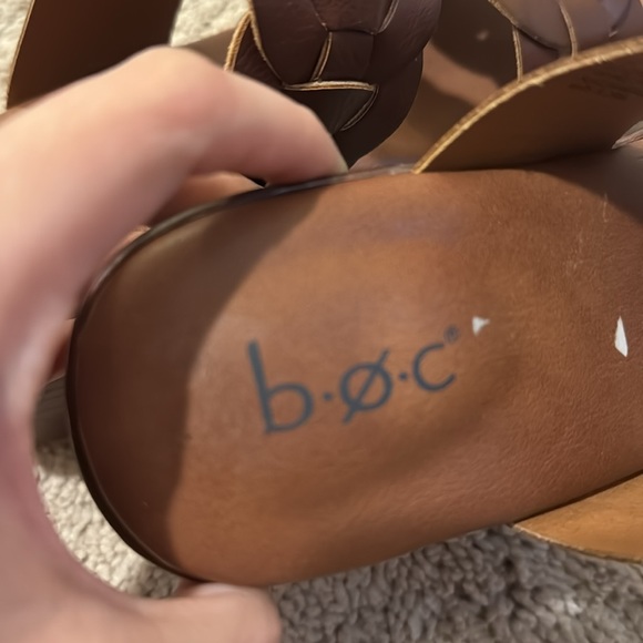 b.o.c. Women's Jillian Sandal in brown size 7 NWOT - Picture 5 of 6